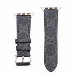 Charcoal GG Apple Watch Band