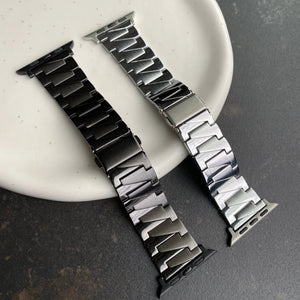 Classic Link Stainless Steel Apple Watch Band – Inspire Bandz™️
